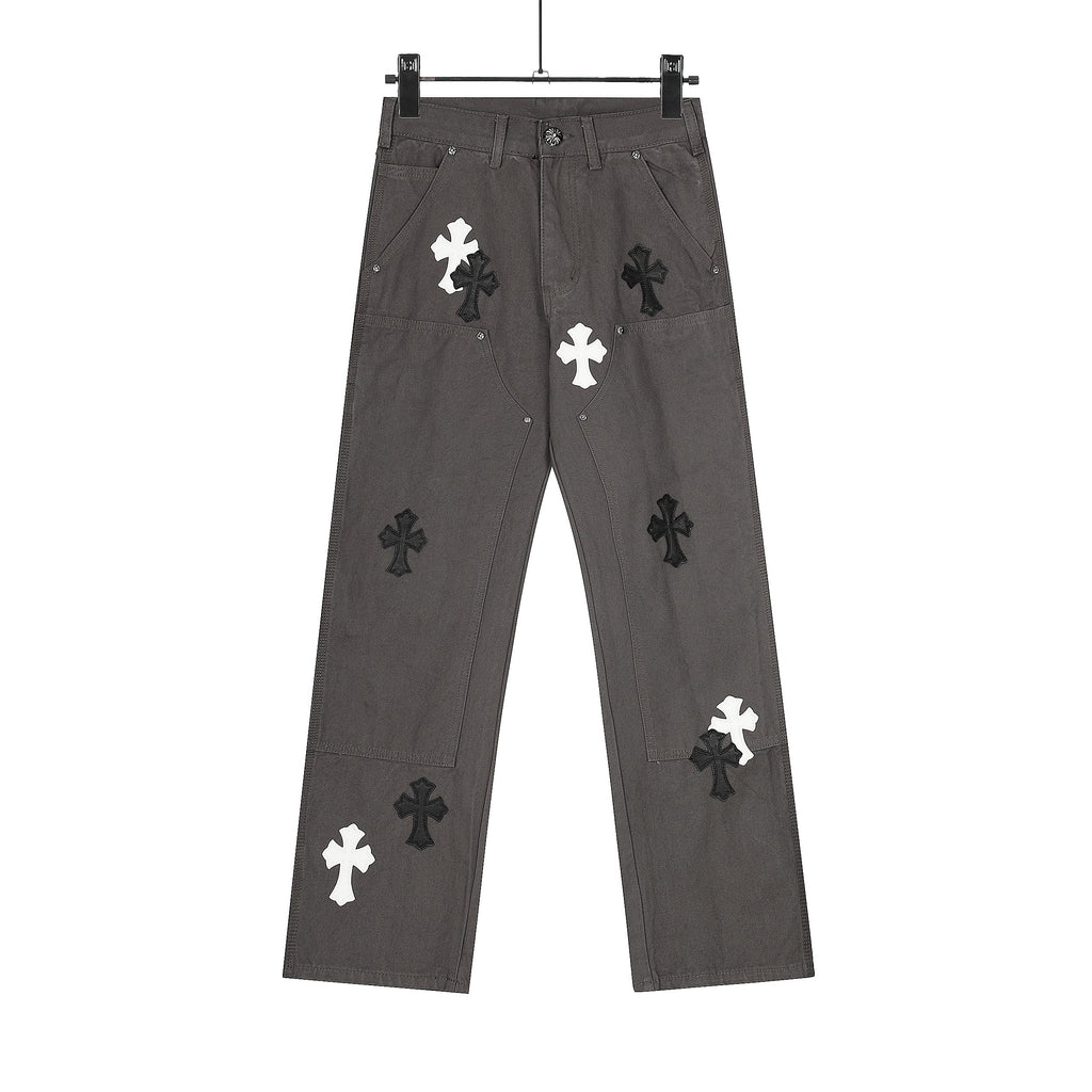 Chrome-Hearts NEW Pants 8165