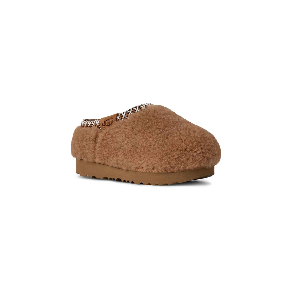 UGG Toddler's Tasman Maxi Curly in Chestnut