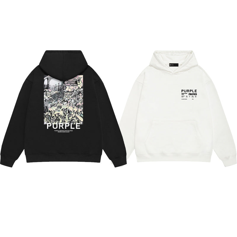 Street style Purple Brand sweatshirts
