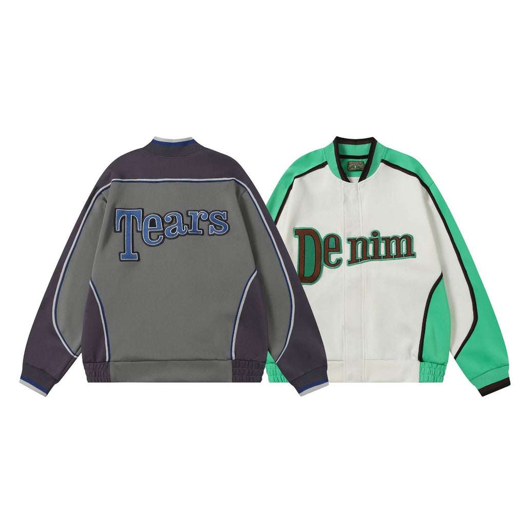 Denim Tears Green White Track Jackets