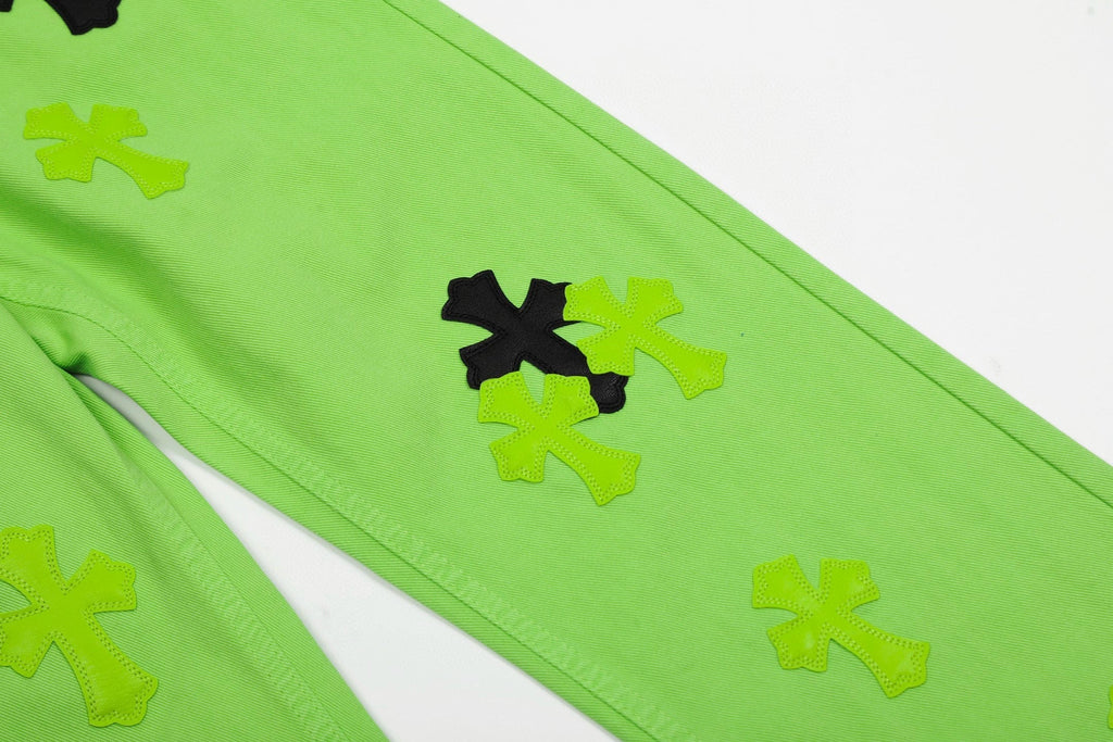 Chrome-Hearts NEW Pants 8166