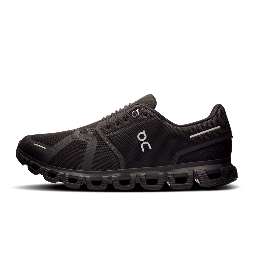 On Running Men's Cloud 6 Wide in Black/Black