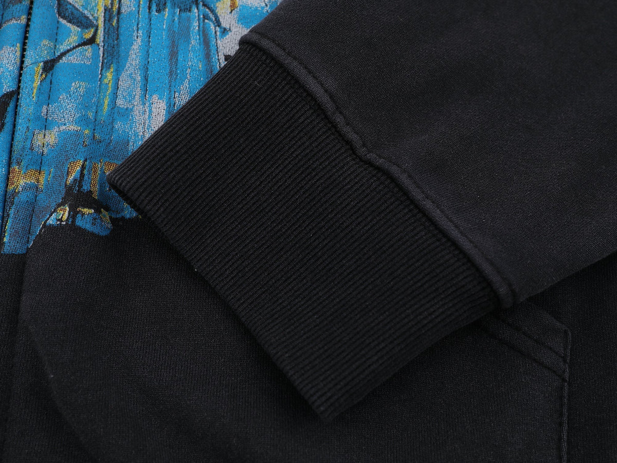 God Speed Zip Up Hoodie-G129