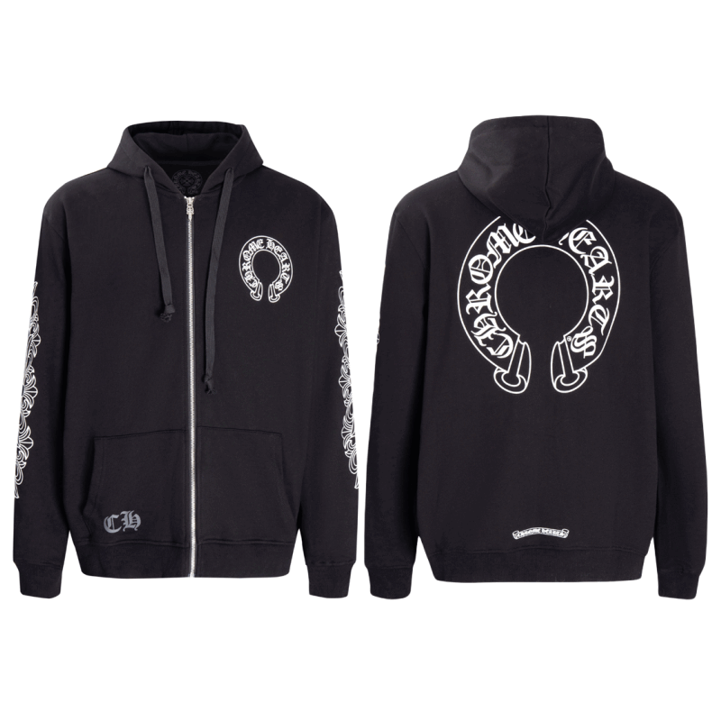 CHROME-HEARTS ZIP-UP Hoodie K5001
