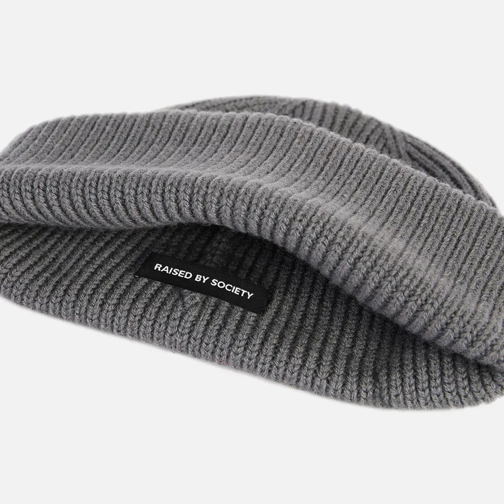 DARK GREY SHORT BEANIE