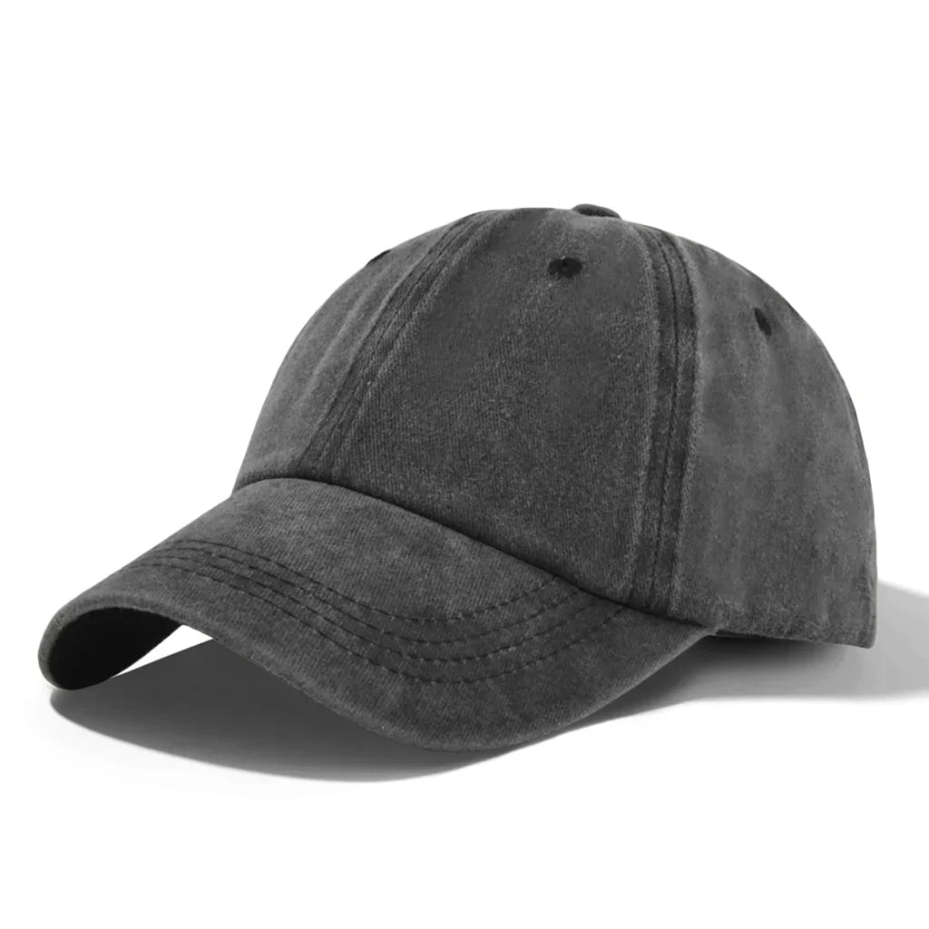 GRAPHITE BLACK VINTAGE CAP