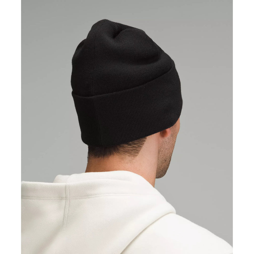 Lululemon Warm Revelation Beanie Wordmark in Black