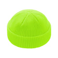 NEON YELLOW FISHERMAN BEANIE