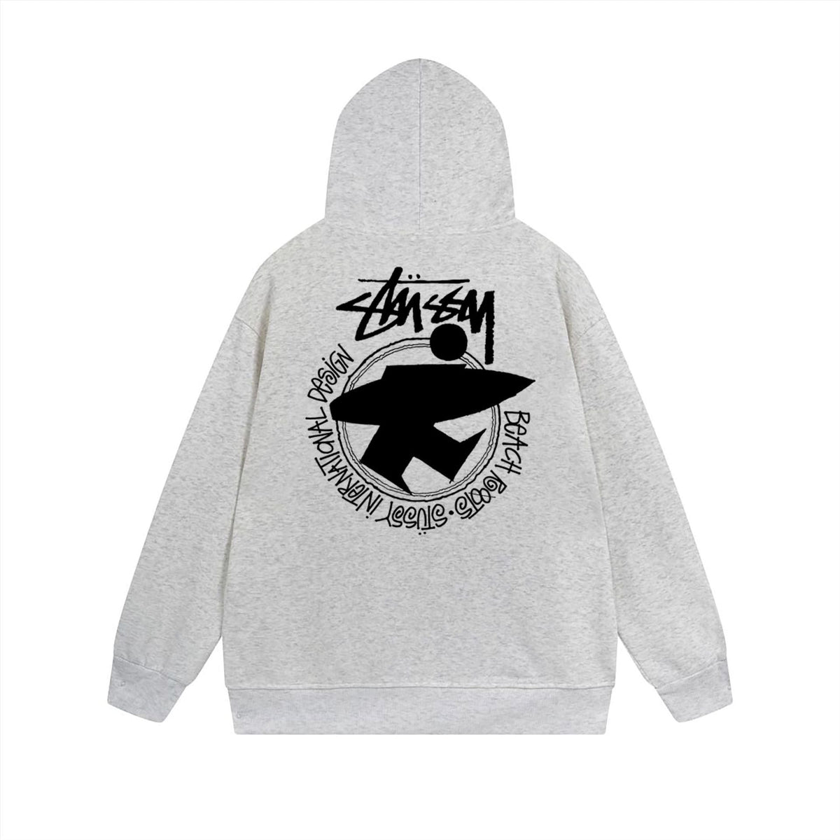 Stussy Hoodie Zip Cardigan Hooded Sweater