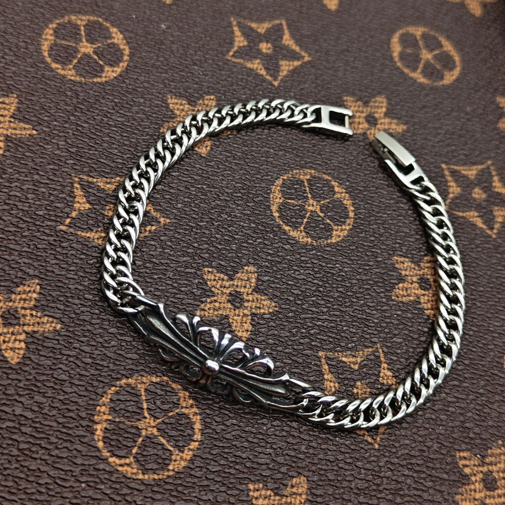 Chrome Hearts 925 Sterling silver retro bracelet
