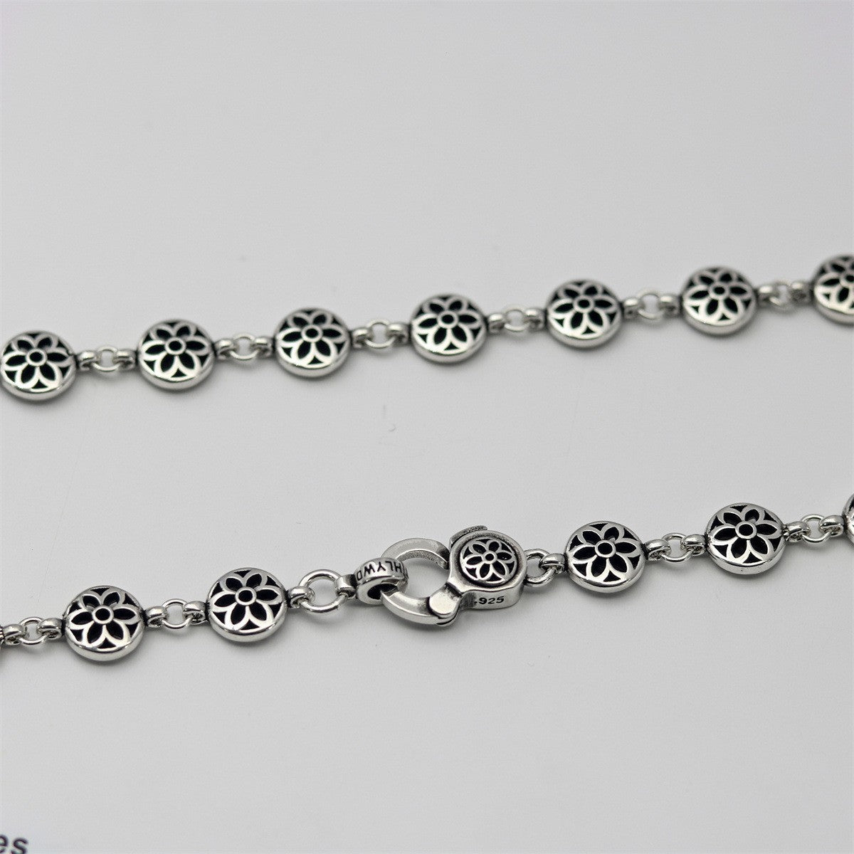 Chrome Hearts good art cherry blossom necklace