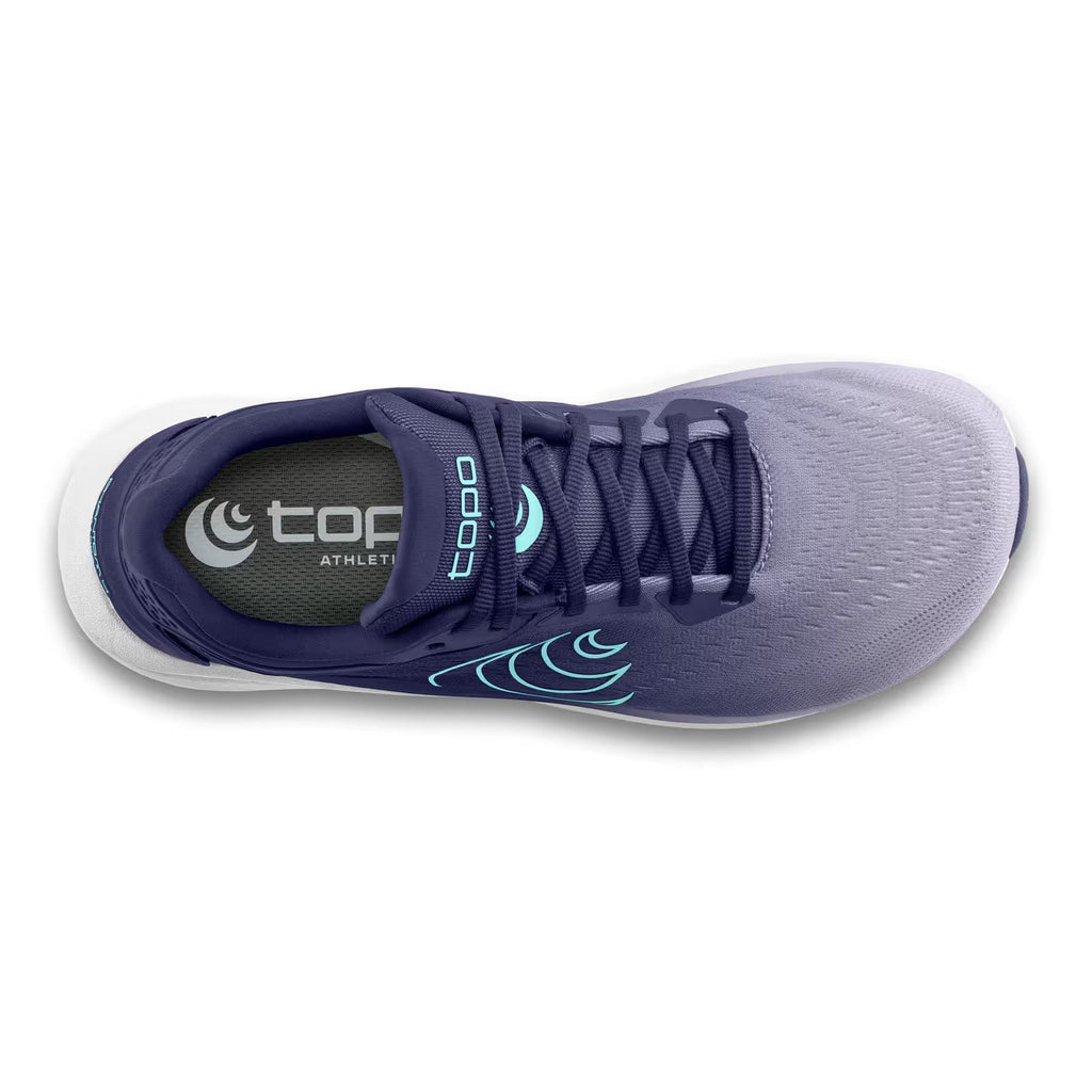 Topo Athletic Women's Phantom 4 Road Training Shoe in Purple Blue