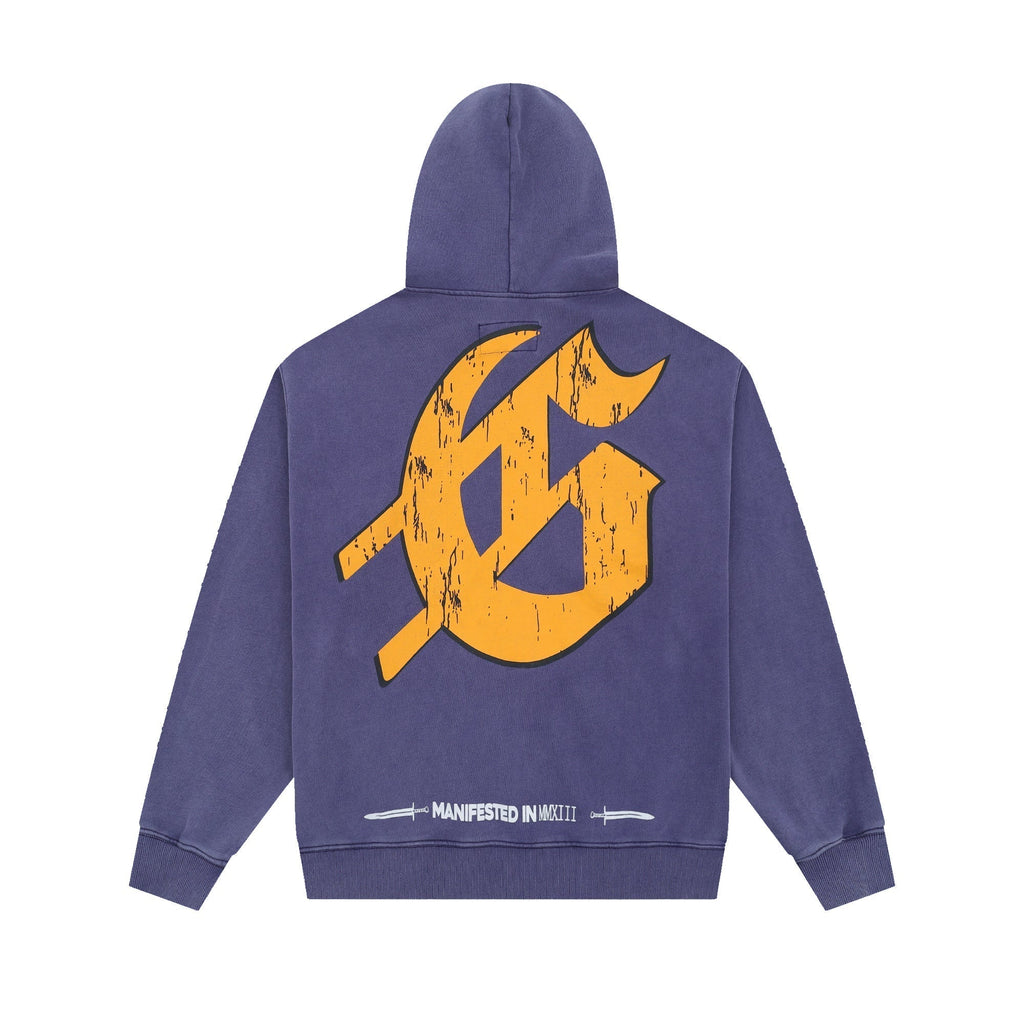 God Speed Zip Up Hoodie-G129