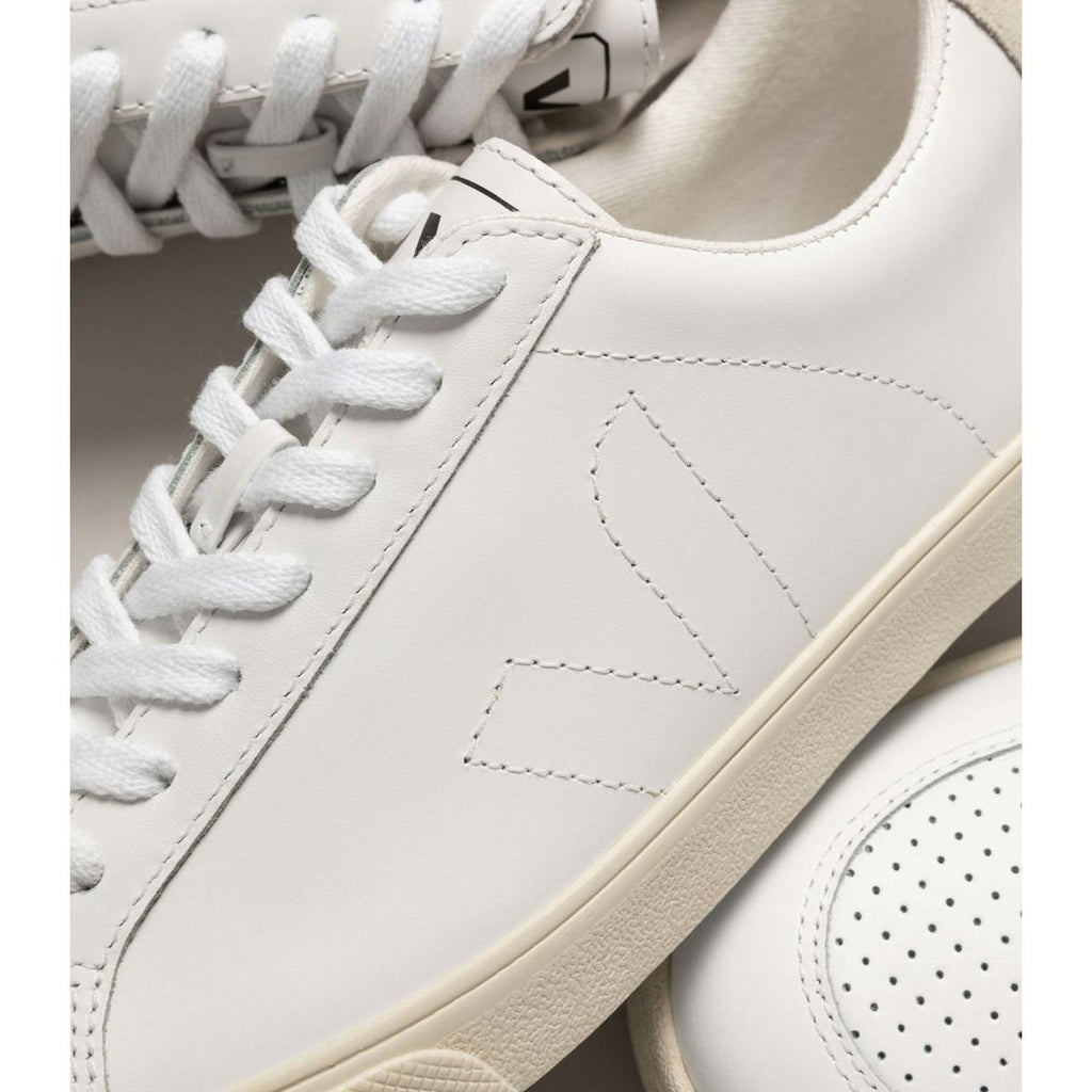 Veja Women's Esplar Leather Sneaker in Extra White