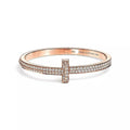 Tiffany Wide Hinged Bangle Bracelet