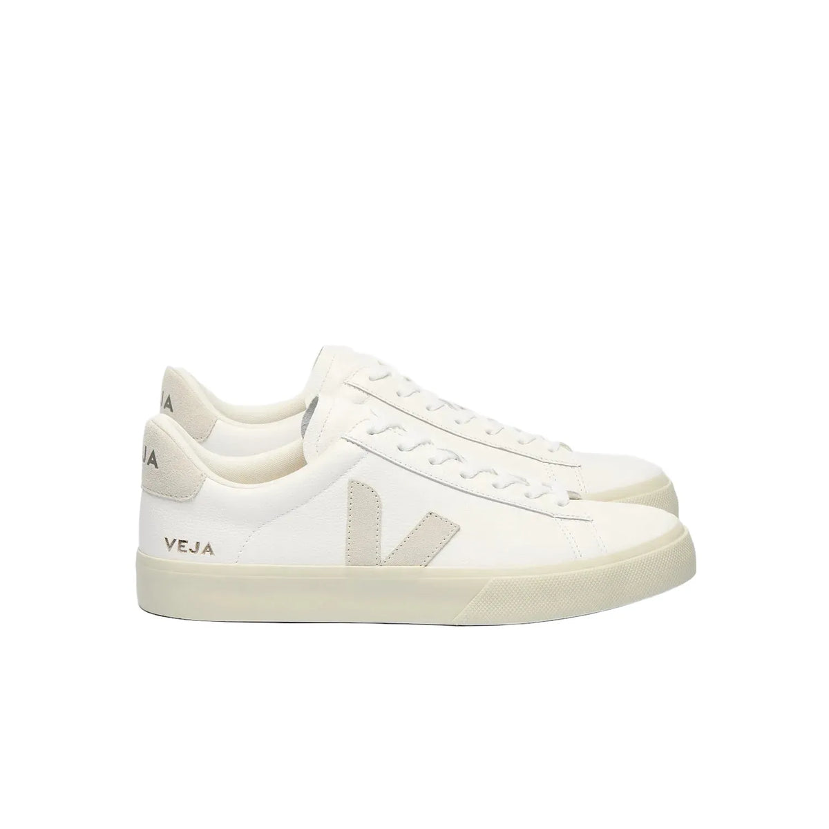 Veja Women's Campo Leather in White Natural